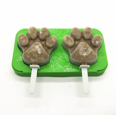 DIY ซิลิโคนก้อนน้ำแข็ง Moulds มนุษย์หิมะรูปร่างขนาดเล็กน่ารักปลอดมลภาวะ