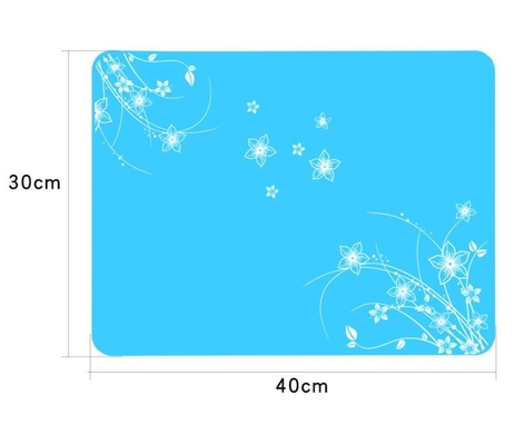 ดอกไม้ซิลิโคนสำหรับเด็กสินค้าขนาด 40 * 30 ซม. * 0.85 มม. Flexibale ประหยัดพื้นที่