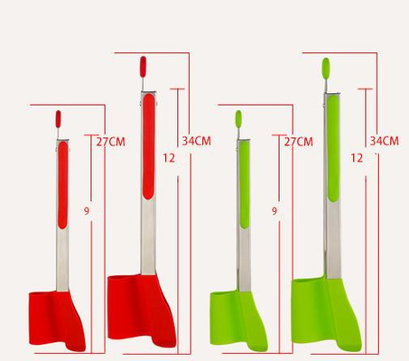 เครื่องมือห้องครัวซิลิโคนที่ฉลาดขนาด 12 นิ้ว, Ilicone Kitchen ช้อนอาหารเกรด